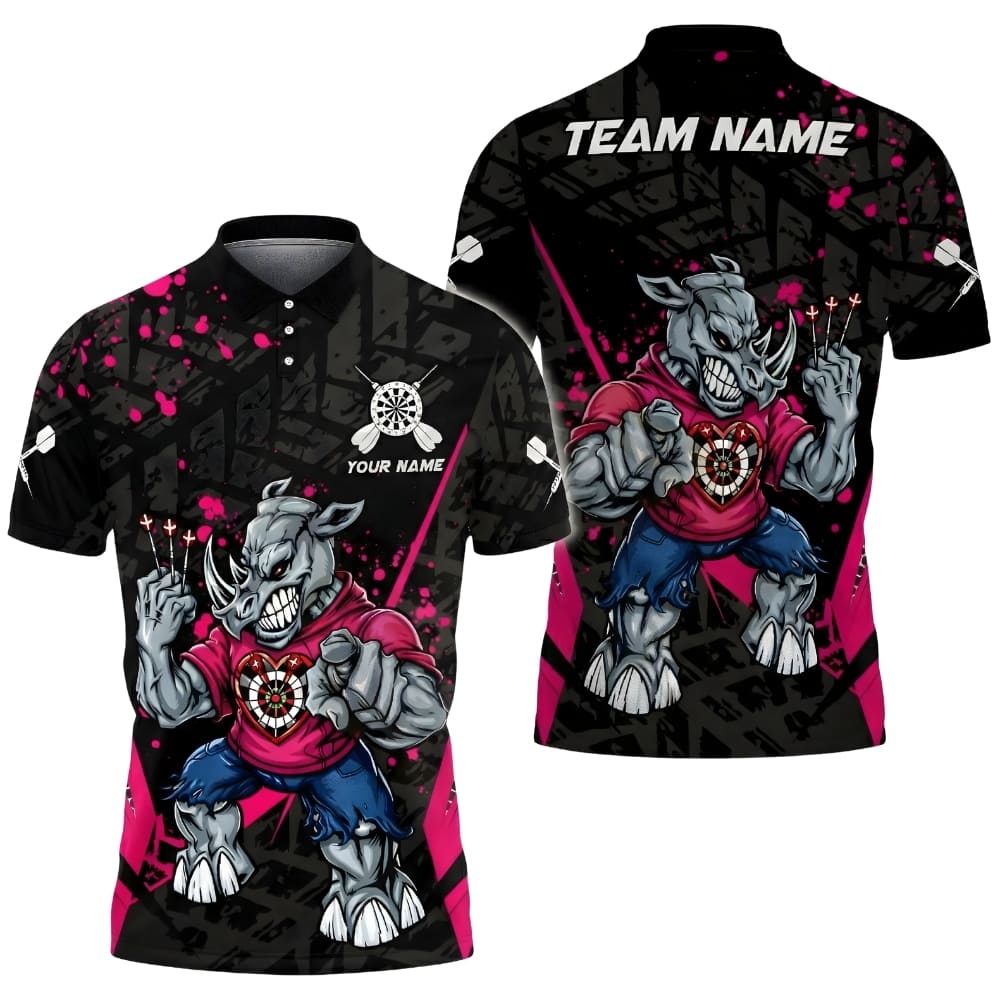 custom-darts-polo-shirt-rhino-darts-design-pink