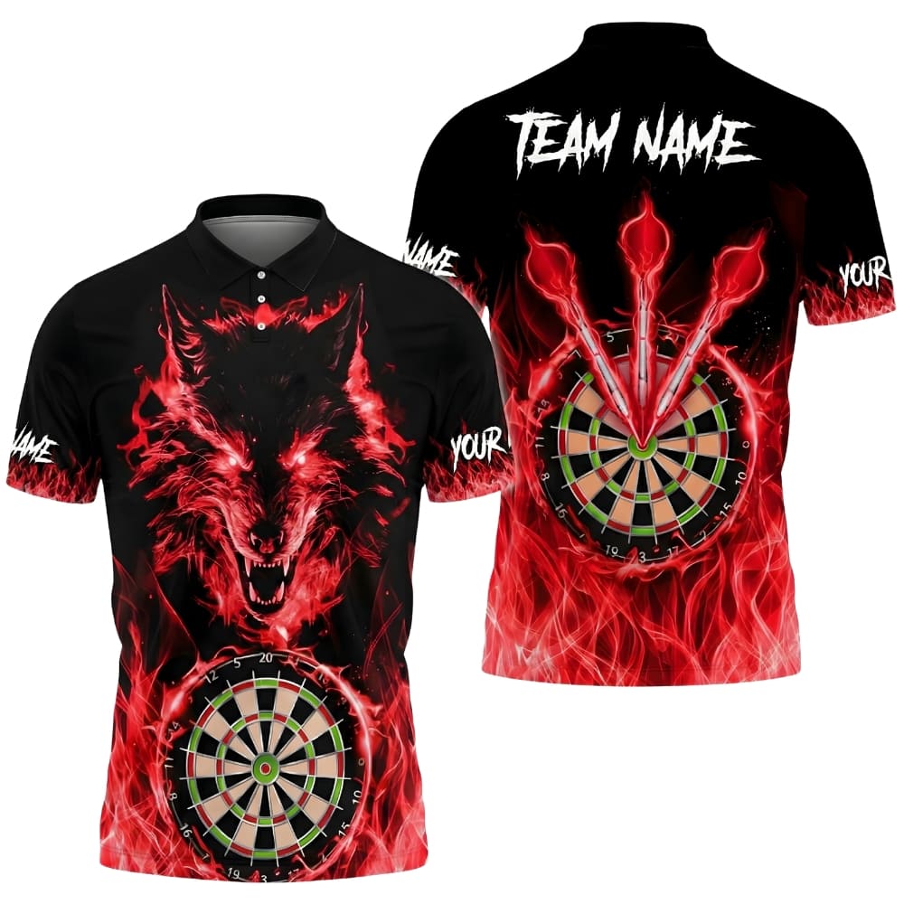 fire-wolf-darts-polo-shirt-red-design