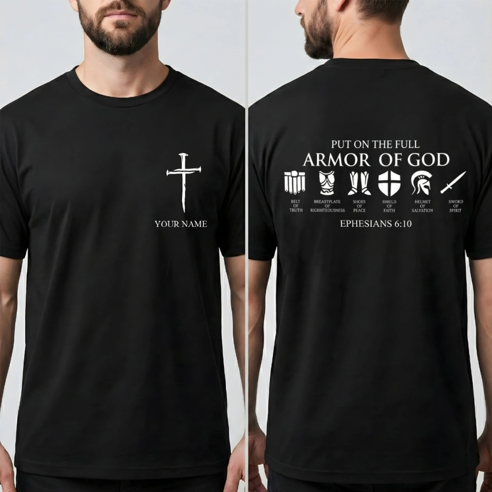 Armor of God Christian Apparel – T-Shirt, Hoodie & Sweatshirt | Ephesians 6:10 (Unisex)