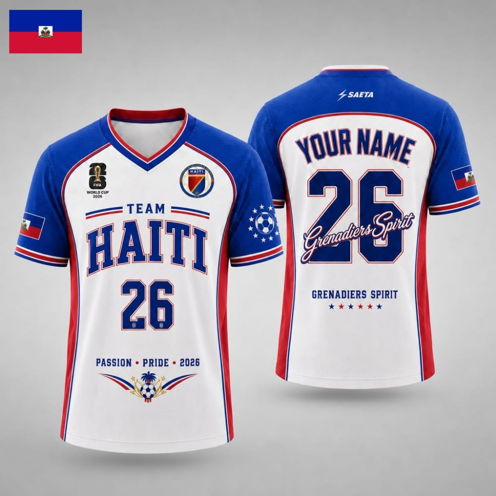 Test - Personalized Haiti Fan Soccer Unisex Shirt – Custom Name & Number