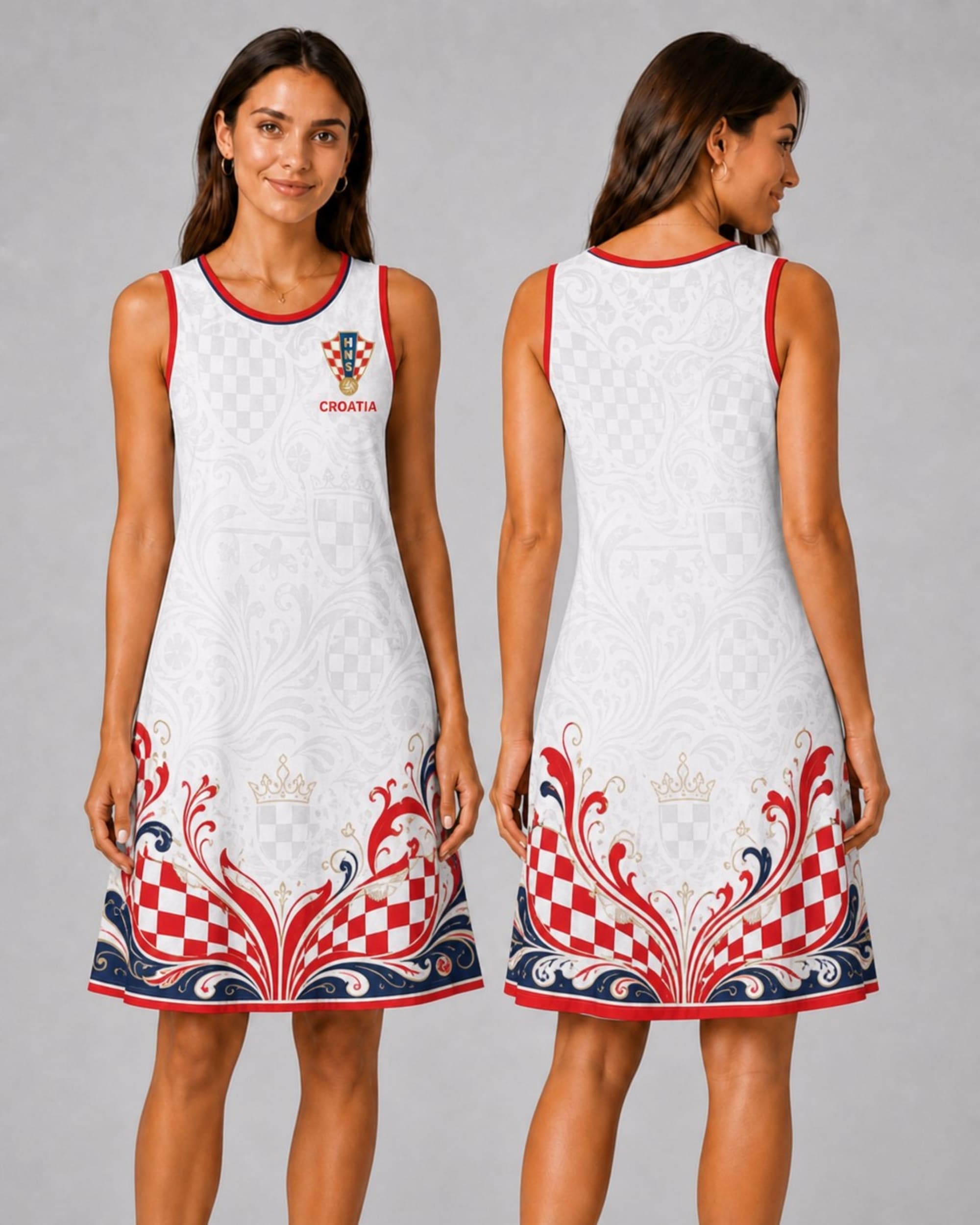 Croatia Fan Soccer Dress – World Cup 2026