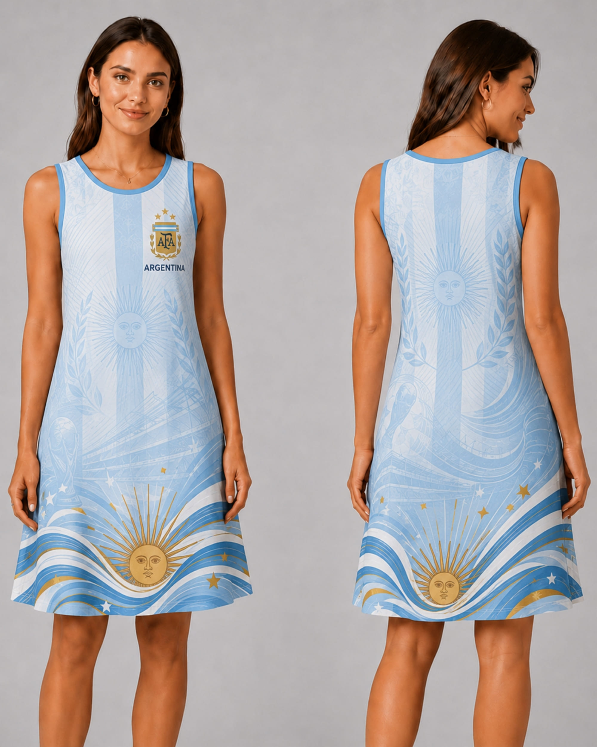 Argentina Fan Soccer Dress – World Cup 2026