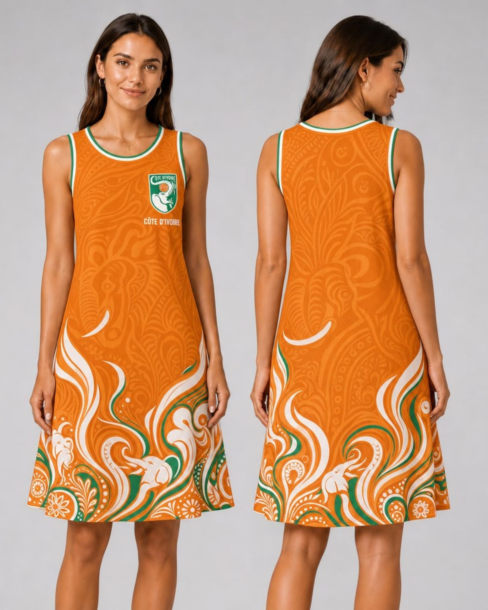 Côte d'Ivoire Fan Soccer Dress – World Cup 2026
