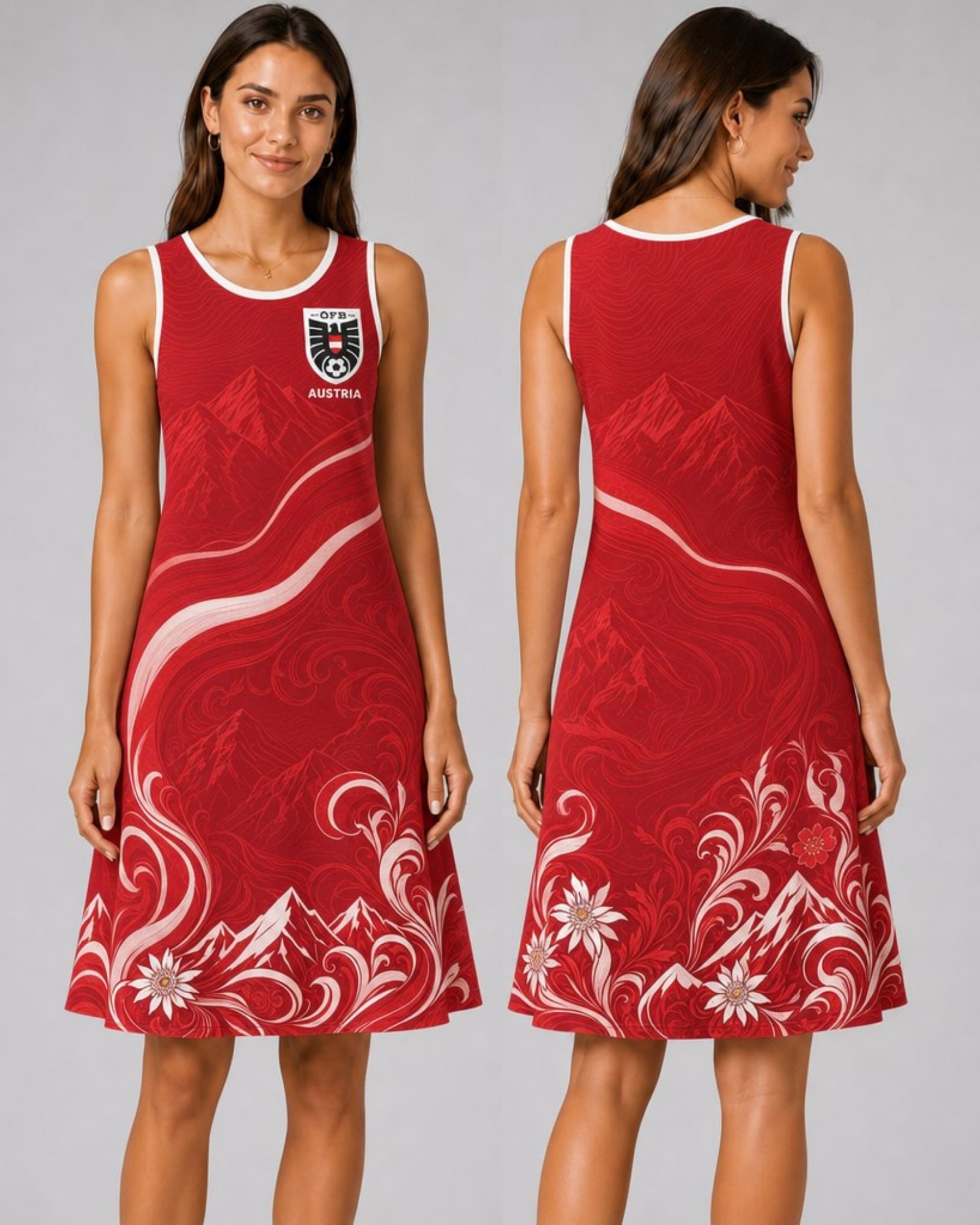 Austria Fan Soccer Dress – World Cup 2026