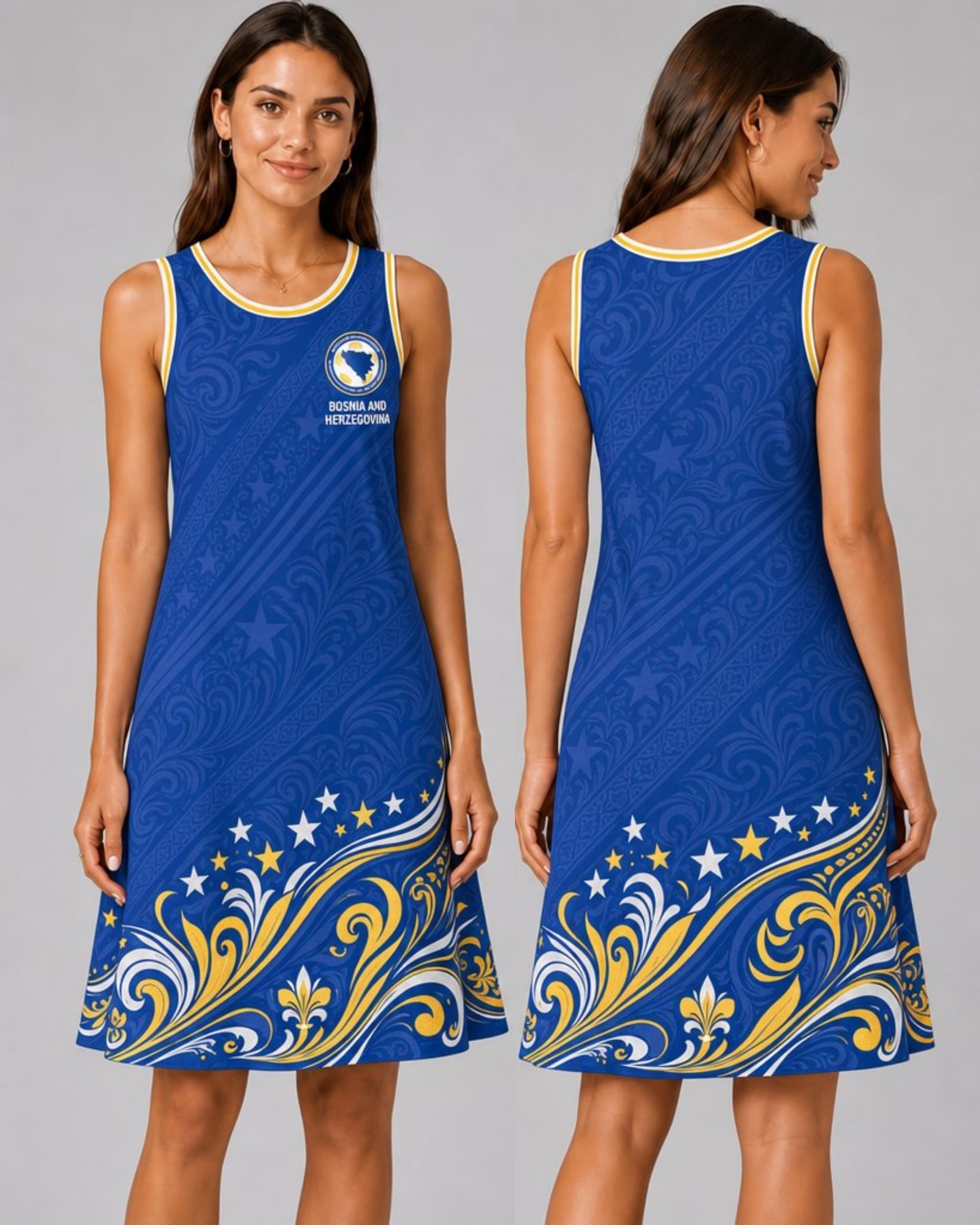 Bosnia and Herzegovina Fan Soccer Dress – World Cup 2026