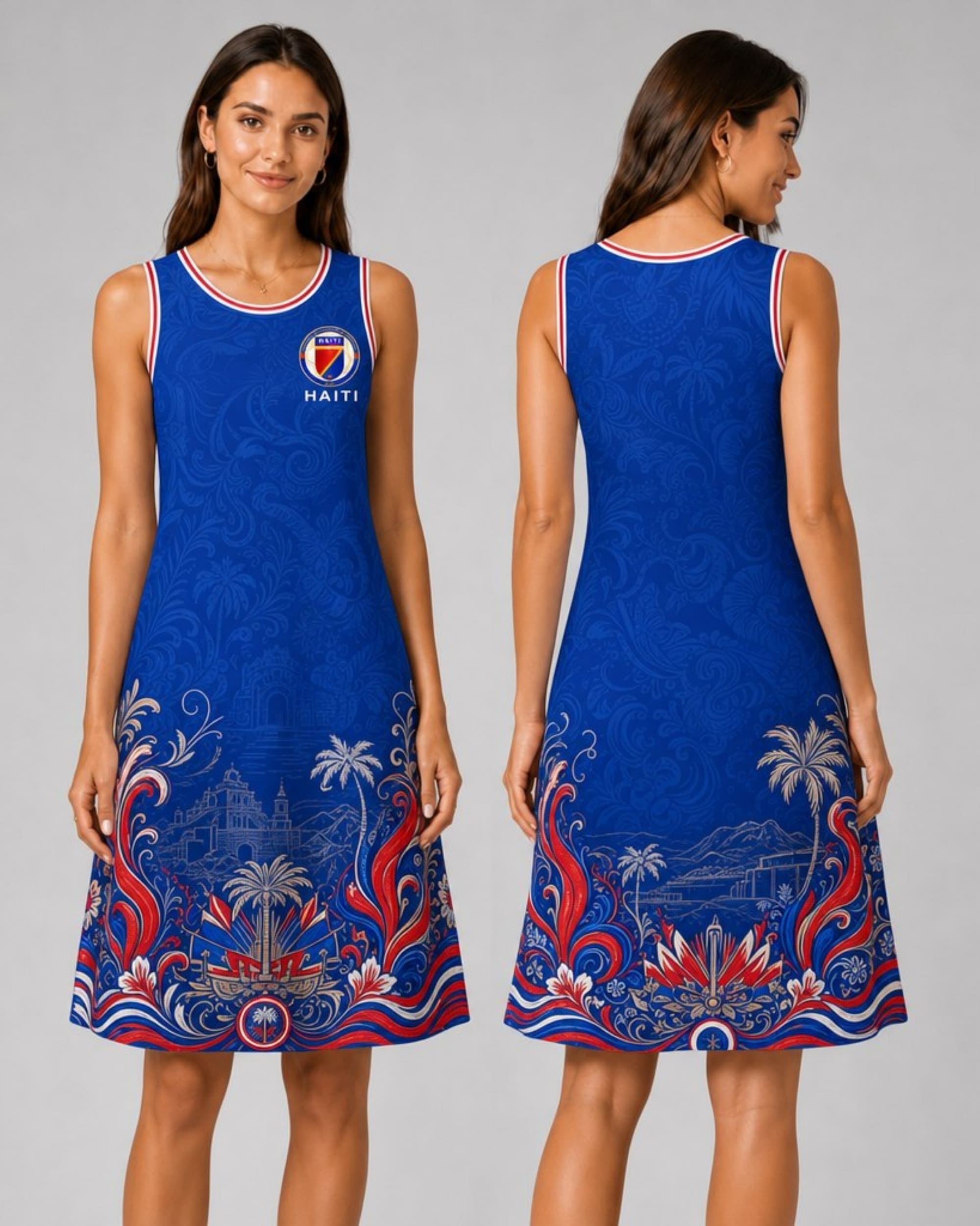 Haiti Fan Soccer Dress – World Cup 2026