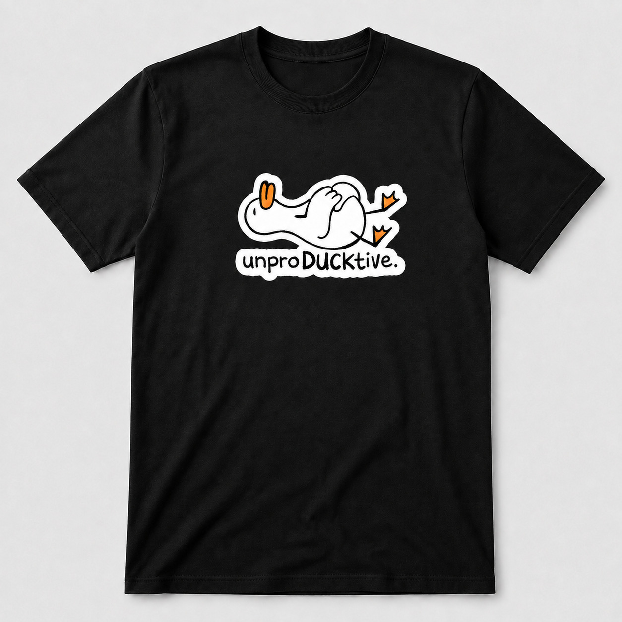 UnproDUCKtive Funny Duck T-Shirt